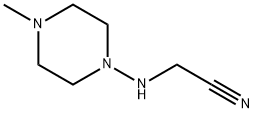 Acetonitrile, [(4-methyl-1-piperazinyl)amino]- (8CI) Structure