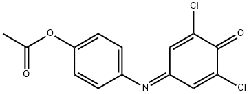 2,6-二氯苯酚吲哚苯基乙酸酯, 24857-20-3, 结构式