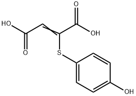 2-[(4-HYDROXYPHENYL)THIO]BUT-2-ENEDIOIC ACID|