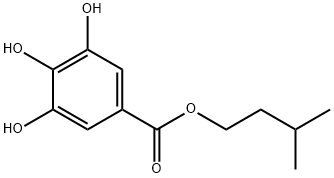 没食子酸イソアミル 化学構造式