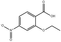 2-エトキシ-4-ニトロ安息香酸 化学構造式