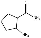 Cyclopentanecarboxamide, 2-amino- (9CI) Structure