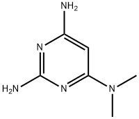N4,N4-二甲基嘧啶-2,4,6-三胺,24867-25-2,结构式