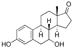 7-hydroxyestrone 化学構造式