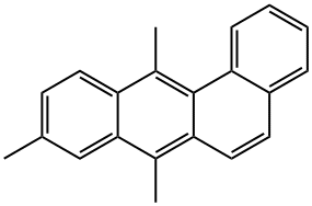 7,9,12-Trimethylbenz[a]anthracene Struktur