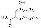 2-Naphthalenecarboxylic acid, 4-hydroxy-7-Methyl- 结构式