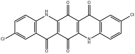 2,9-dichloroquino[2,3-b]acridine-6,7,13,14(5H,12H)-tetrone Struktur
