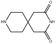 3,9-ジアザスピロ[5.5]ウンデカン-2,4-ジオン 化学構造式
