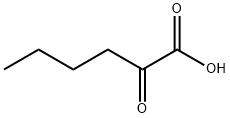 2-氧代己酸,2492-75-3,结构式