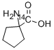 AMINOCYCLOPENTANE-1-CARBOXYLIC ACID, 1-[CARBOXYL-14C] 结构式