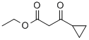 3-环丙基-3-羰基-丙酸乙酯 结构式