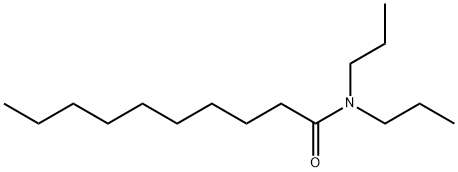 N,N-DIPROPYLDECANAMIDE Structure