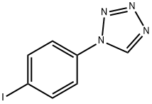 1H-TETRAZOLE, 1-(4-IODOPHENYL)- Struktur