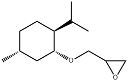 OXIRANE,[[[(1R,2S,5R)-5-METHYL-2-(1-METHYLETHYL)CYCLOHEXYL]OXY]METHYL]- Struktur