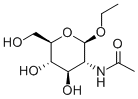 乙基-2-乙酰氨基-2-脱氧-Β-D-吡喃葡萄糖苷, 2495-96-7, 结构式