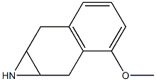 1H-Naphth[2,3-b]azirine,1a,2,7,7a-tetrahydro-3-methoxy-,(+)-(9CI) 化学構造式