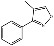 Isoxazole, 4-methyl-3-phenyl- (8CI,9CI) Structure