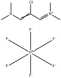 2-Chloro-1,3-bis(dimentylamino)trimethinium hexafluorophosphate Struktur