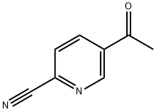 5-Acetyl-2-cyanopyridine 化学構造式