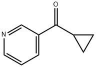 Cyclopropyl(3-pyridyl) ketone Struktur