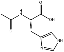 N-乙酰-L-组氨酸,2497-02-1,结构式