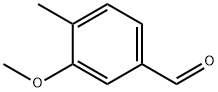 3‐メトキシ‐4‐メチルベンズアルデヒド 化学構造式