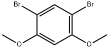 1,5-Dibromo-2,4-dimethoxybenzene Struktur