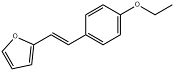 Furan, 2-[(1E)-2-(4-ethoxyphenyl)ethenyl]tetrahydro- (9CI) Struktur