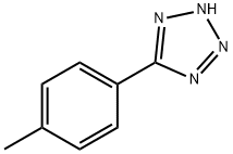 5-对甲苯基-1H-四氮唑, 24994-04-5, 结构式