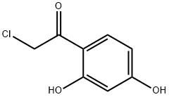2-Chloro-2',4'-dihydroxyacetophenone Struktur