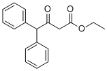 ETHYL 3-OXO-4,4-DIPHENYLBUTANOATE Struktur