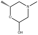 2-Morpholinol,4,6-dimethyl-,(6R)-(9CI) Structure