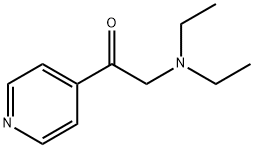 2-(Diethylamino)-1-(4-pyridinyl)ethanone Structure