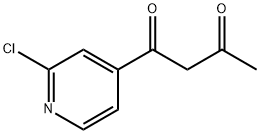 1-(3-CHLORO-4-PYRIDYL)-1,3-BUTANEDIONE Structure