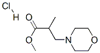 methyl alpha-methyl-4-morpholinepropionate hydrochloride