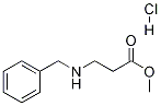 3-(苄基氨基)丙酸甲酯盐酸盐,25027-59-2,结构式