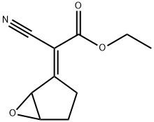 Acetic acid, cyano-6-oxabicyclo[3.1.0]hex-2-ylidene-, ethyl ester, (2E)- (9CI) Structure