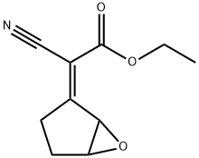 Acetic acid, cyano-6-oxabicyclo[3.1.0]hex-2-ylidene-, ethyl ester, (2Z)- (9CI) Struktur