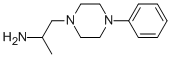 1-(4-苯基哌嗪-1-基)丙烷-2-胺,25032-16-0,结构式