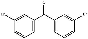 3,3'-ジブロモベンゾフェノン 化学構造式