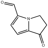 1H-Pyrrolizine-5-carboxaldehyde, 2,3-dihydro-1-oxo- (9CI) Structure