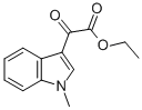 ethyl 2-(1-methylindol-3-yl)-2-oxo-acetate Struktur