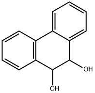 9,10-dihydroxy-9,10-dihydrophenanthrene Struktur