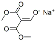 sodium dimethyl (oxidomethylene)malonate  Structure