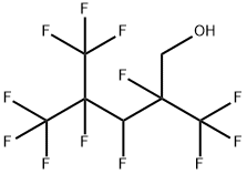 2,3,4,5,5,5-HEXAFLUORO-2,4-BIS(TRIFLUOROMETHYL)-1-PENTANOL 化学構造式