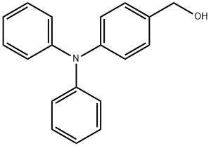 4-二苯胺基苯甲醇, 25069-40-3, 结构式