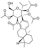 .beta.-D-Galactopyranoside, (4bS,8aS)-4b,5,6,7,8,8a,9,10-octahydro-4b,8,8-trimethyl-1-(1-methylethyl)-2-phenanthrenyl, tetraacetate|