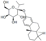 .beta.-D-Galactopyranoside, (4bS,8aS)-4b,5,6,7,8,8a,9,10-octahydro-4b,8,8-trimethyl-1-(1-methylethyl)-2-phenanthrenyl Structure
