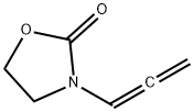 2-Oxazolidinone,3-(1,2-propadienyl)-(9CI) Struktur