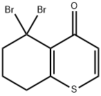 5,5-Dibromo-6,7-dihydro5H-benzo[b]thiophen-4-one,25074-27-5,结构式